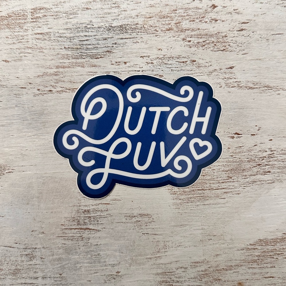Dutch Luv Sticker